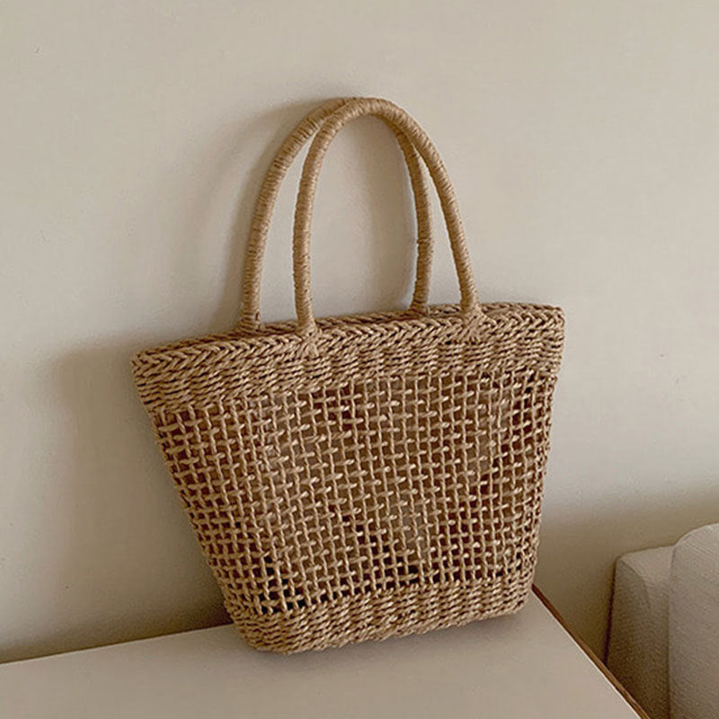 Hand-Woven Women'S Bag Straw Woven Bag