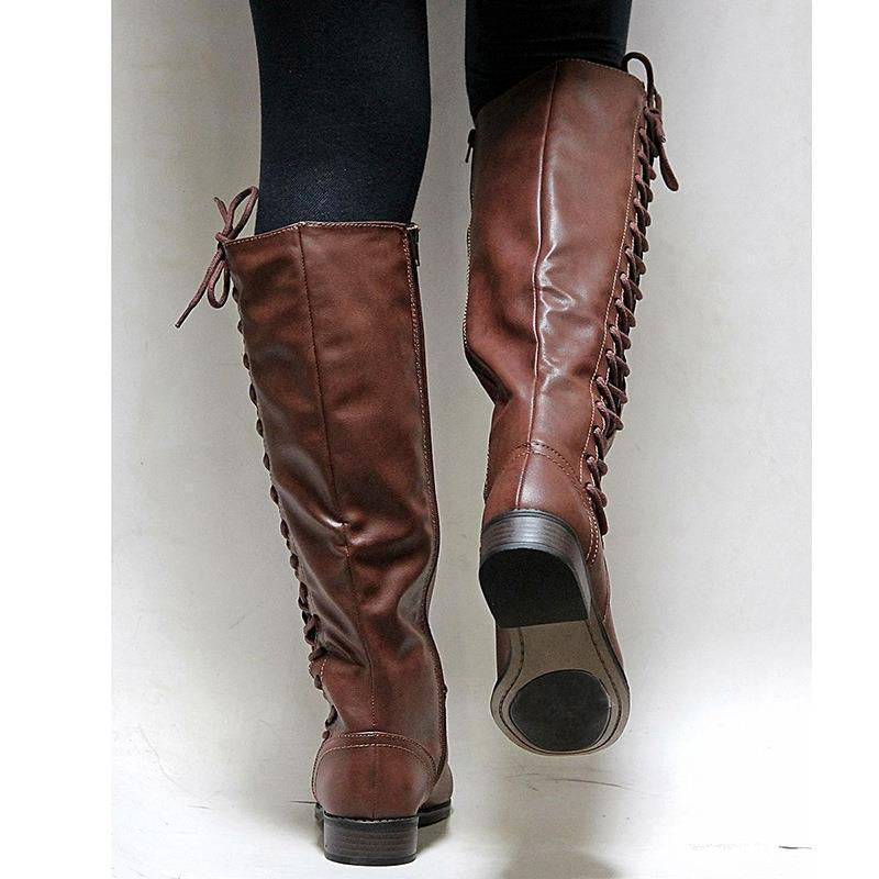 European And American Fashion Long-tube Female Boots