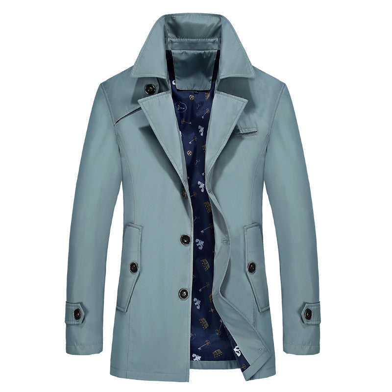Korean Slim Fit Large Youth Men's Thin Jacket