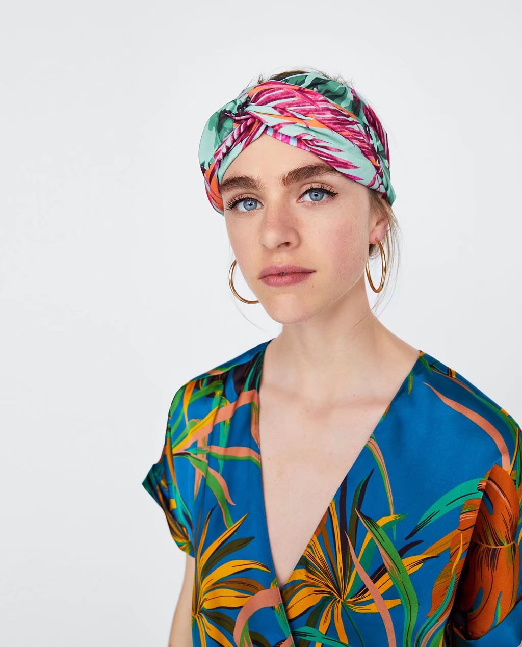 Hot Headband Fashion Print Headpiece