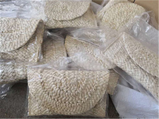 Corn Husk Clutch Straw Woven Leisure Bag