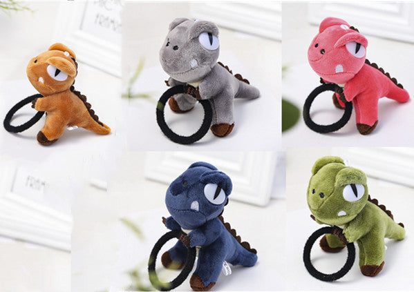 Cute little dinosaur hair tie