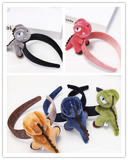 Cute little dinosaur hair tie