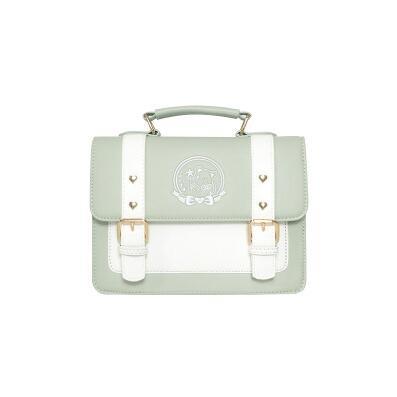 Cat Embroidery Portable Messenger Bag