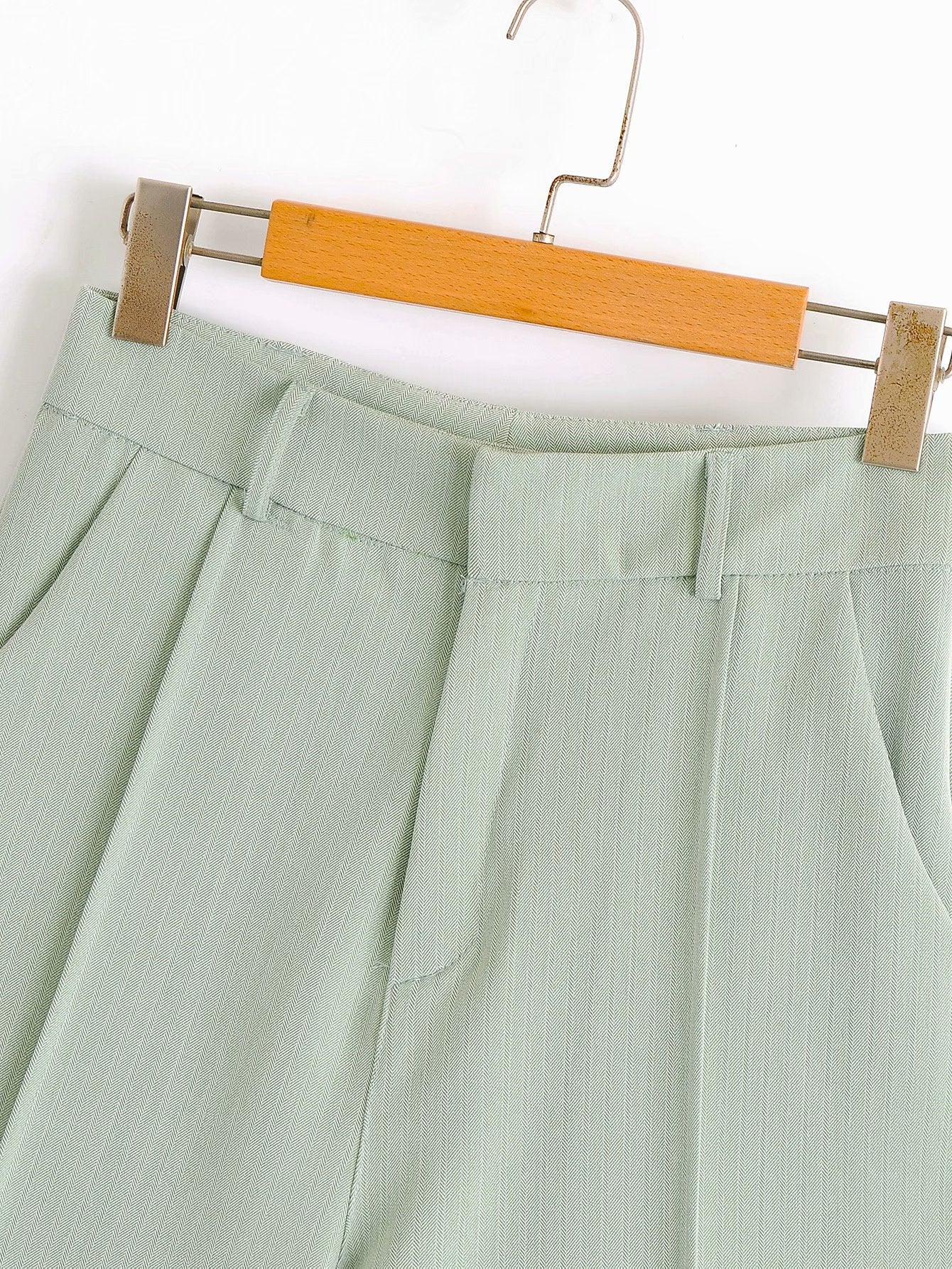 Wide Leg High Waist Shorts, Short Pants, Women'S Summer Loose Straight Five-Point Pants, Summer Suit Pants, Women'S Thin Section
