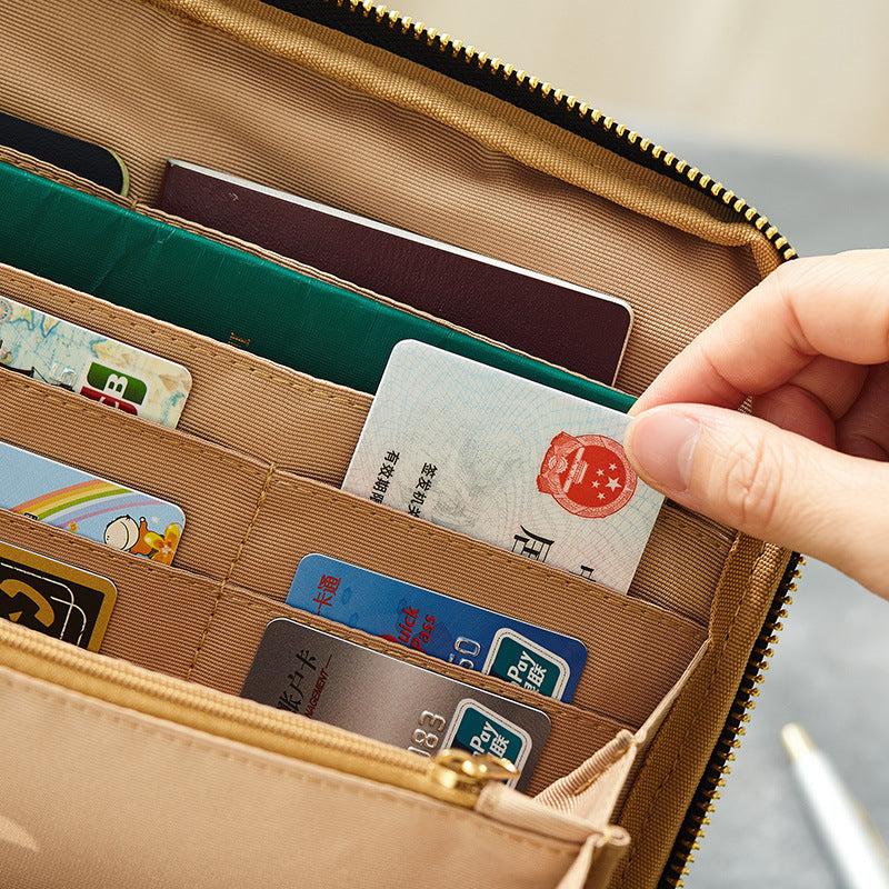Ankou Korean Multi-Function Digital Bag Simple Portable Travel Storage Bag Credential Bag