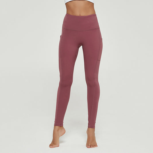 Peaches Hip High Waist Nine Point Yoga Pants