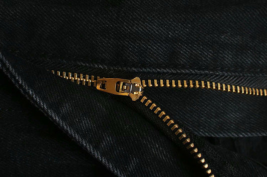 European And American Fashion All-match Wide-leg High-waist Jeans
