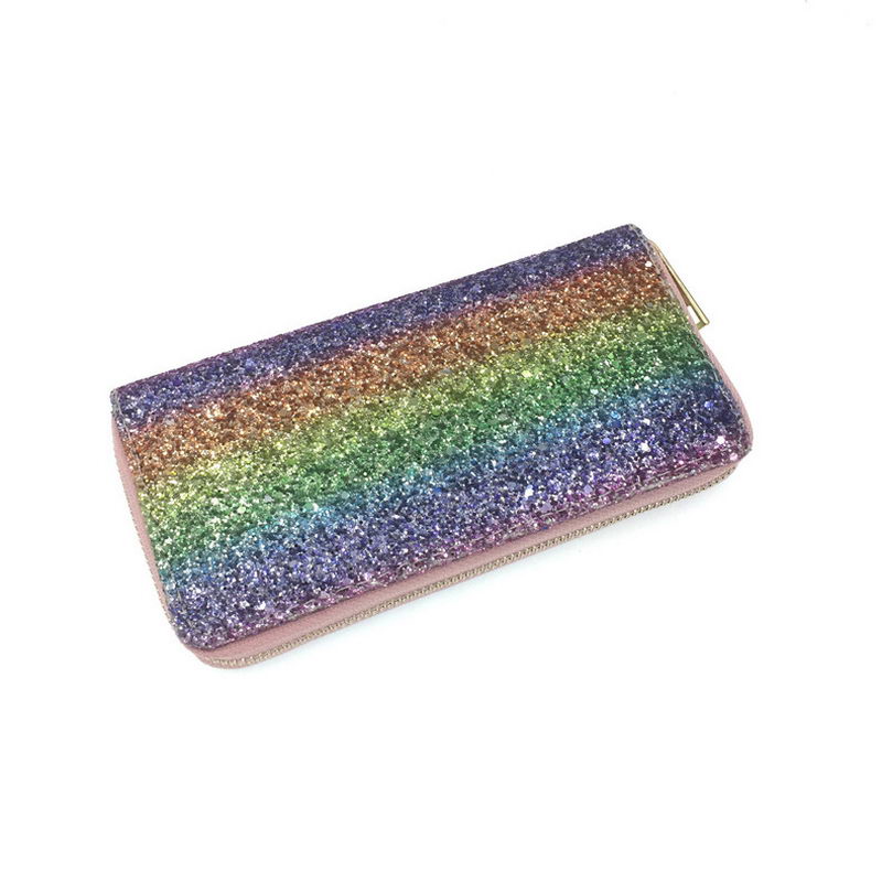 Rainbow Fashion Ladies Long Wallet