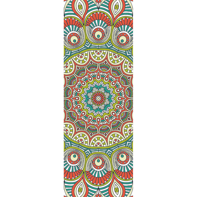 Printed Yoga Mat Drape Sweat-Absorbent Fitness Yoga Towel Yoga Drape