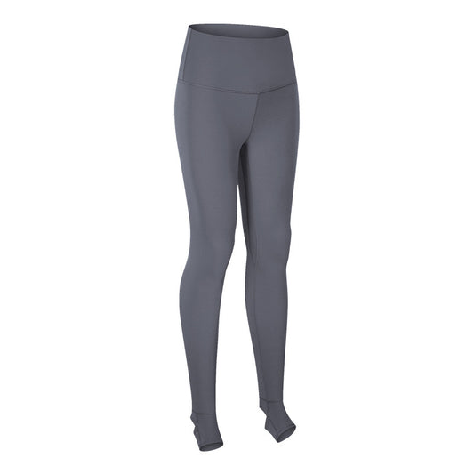 Pure Color Slim Slimming Dance Sports Foot Trousers