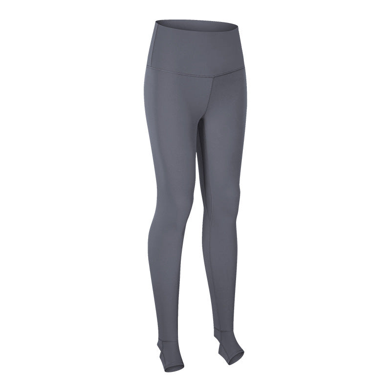 Pure Color Slim Slimming Dance Sports Foot Trousers