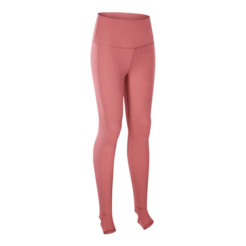 Pure Color Slim Slimming Dance Sports Foot Trousers