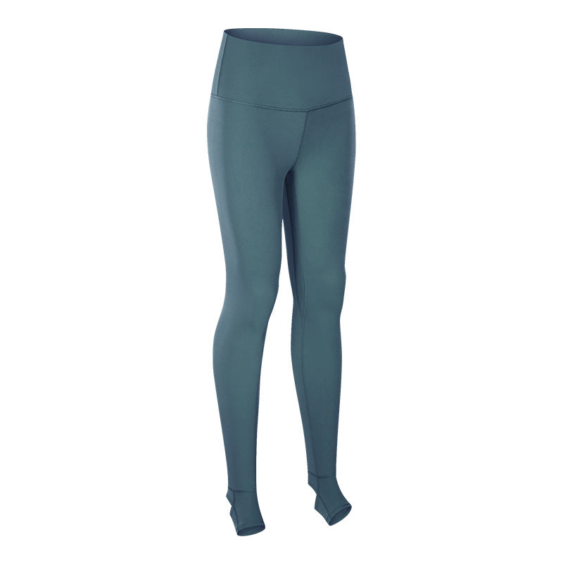 Pure Color Slim Slimming Dance Sports Foot Trousers