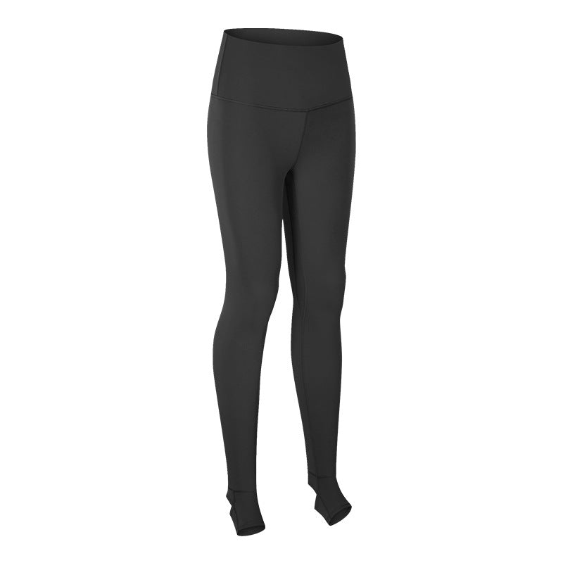 Pure Color Slim Slimming Dance Sports Foot Trousers