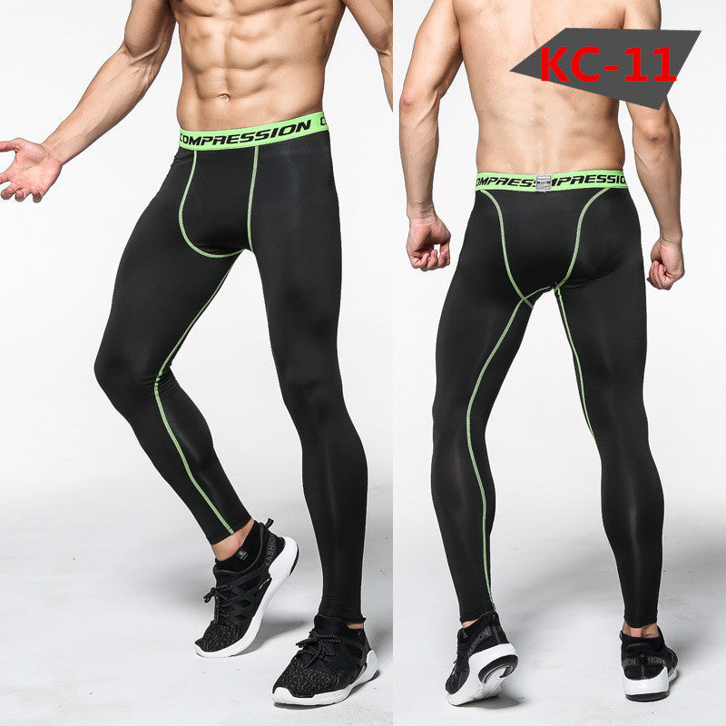 Sweatpants High Elastic Skinny Trousers Men'S Trousers
