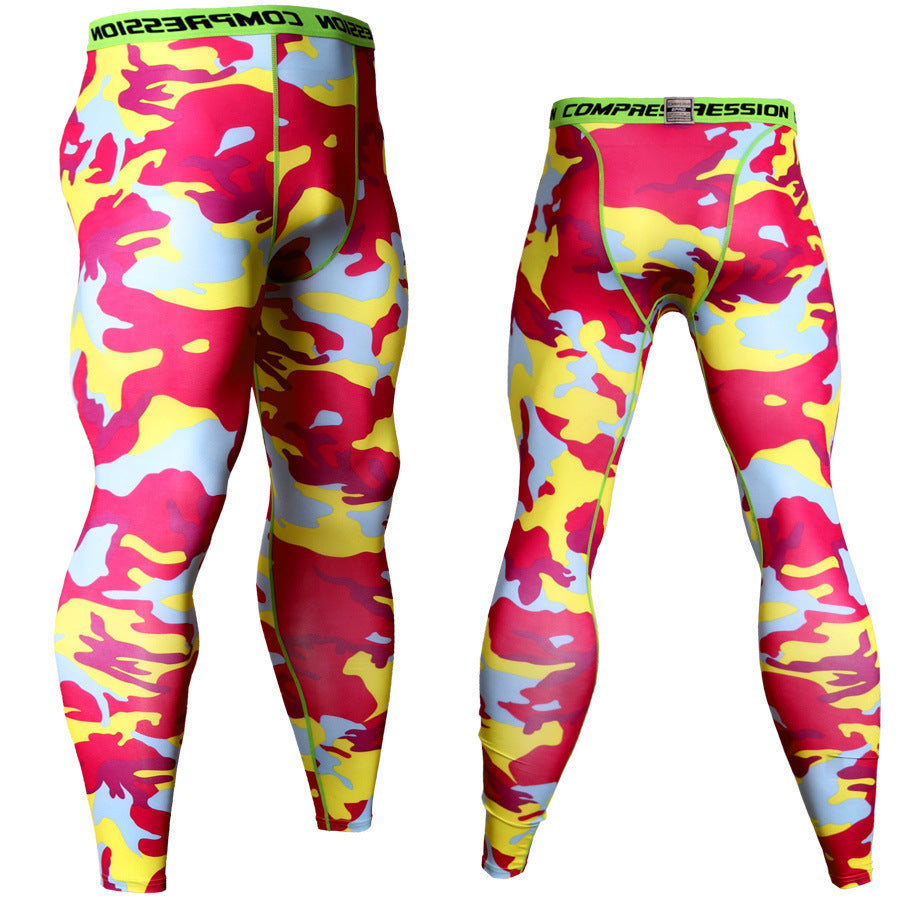 Sweatpants High Elastic Skinny Trousers Men'S Trousers
