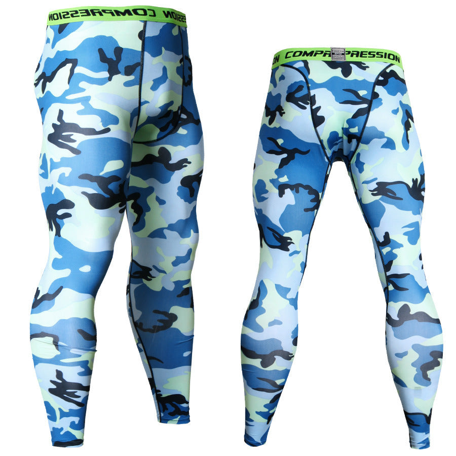 Sweatpants High Elastic Skinny Trousers Men'S Trousers