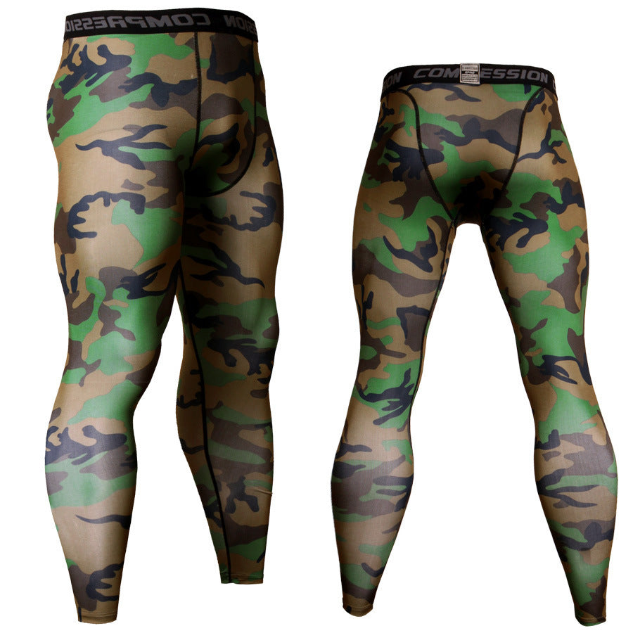 Sweatpants High Elastic Skinny Trousers Men'S Trousers