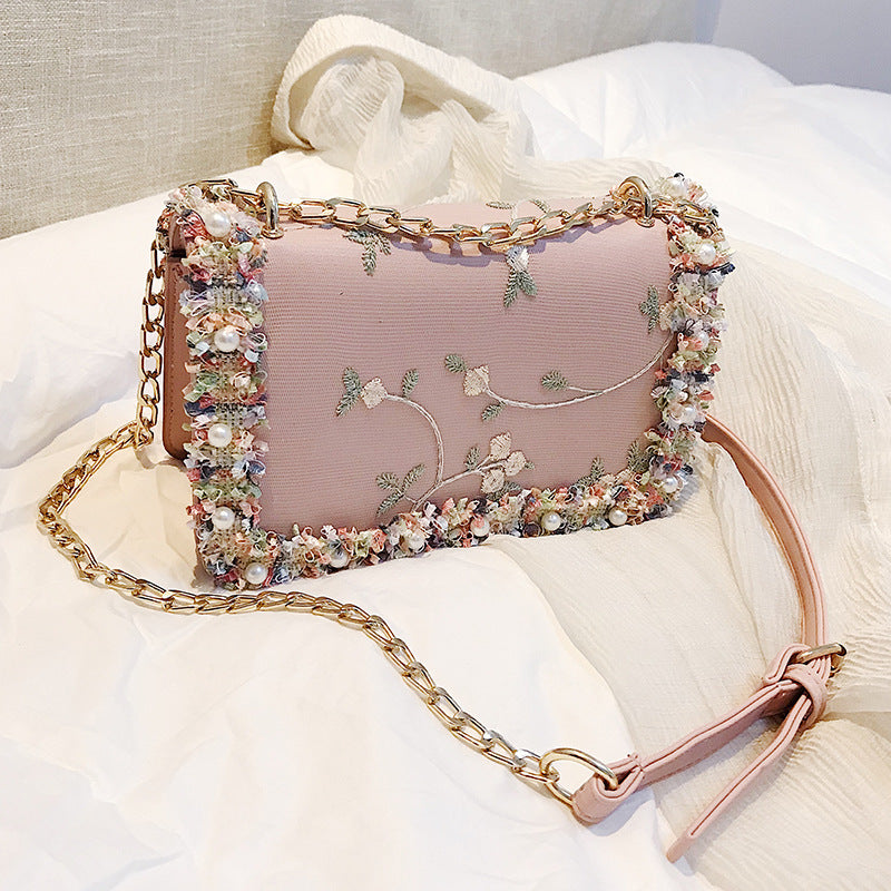 New Bag In New Summer Korean Versatile Messenger Bag  Chain Shoulder Bag, Fashion WomenS Bag Hongrun