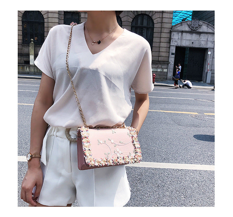 New Bag In New Summer Korean Versatile Messenger Bag  Chain Shoulder Bag, Fashion WomenS Bag Hongrun