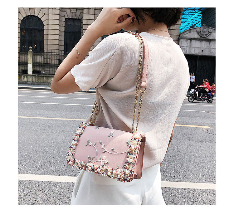 New Bag In New Summer Korean Versatile Messenger Bag  Chain Shoulder Bag, Fashion WomenS Bag Hongrun