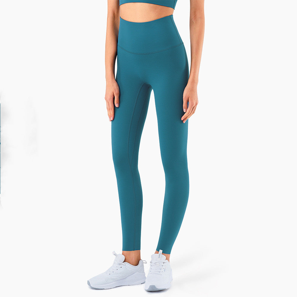 Tight-fitting High-waisted Peach Hip Fitness Pants