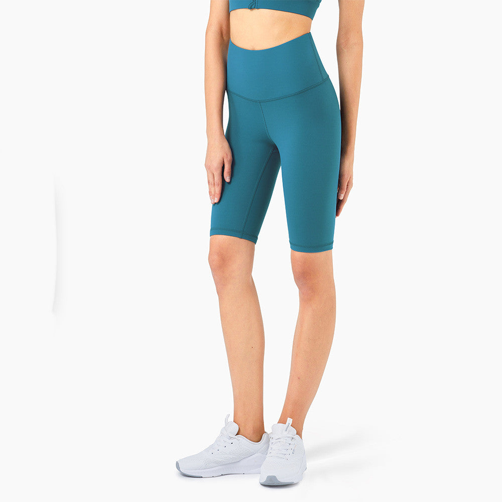 High Waist Tummy Peach Hip Fitness Shorts