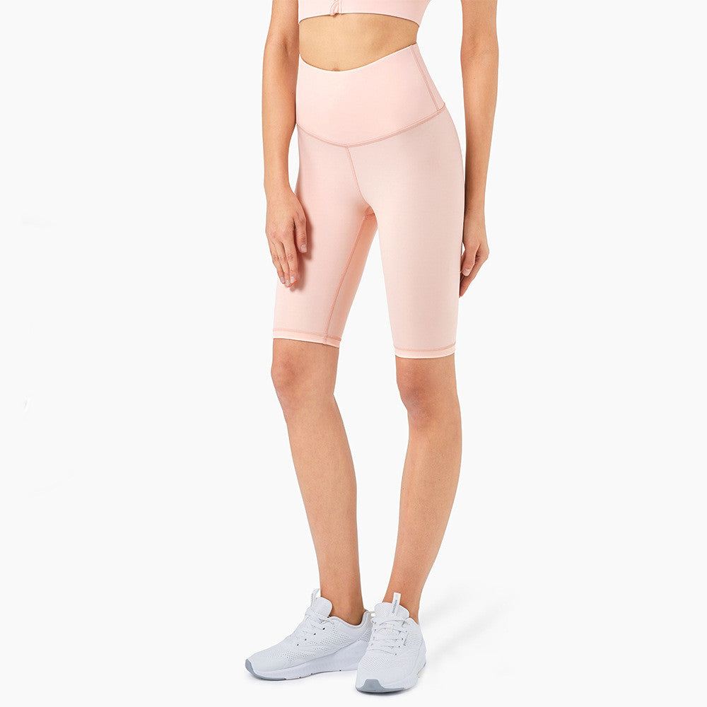 High Waist Tummy Peach Hip Fitness Shorts