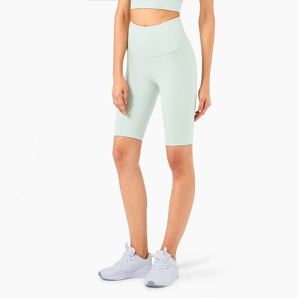 High Waist Tummy Peach Hip Fitness Shorts