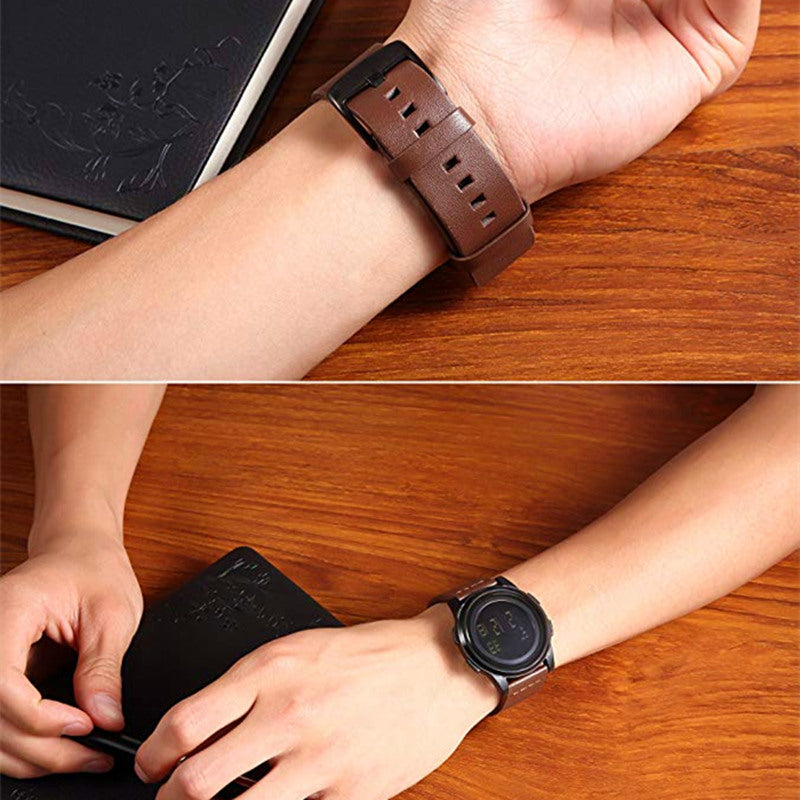 Calfskin leather strap