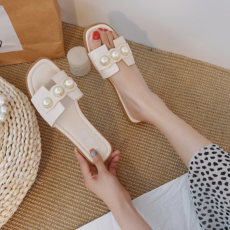 Fashion Ins Tide Flat Heel Beach Sandals