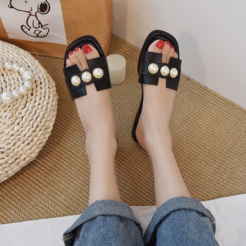 Fashion Ins Tide Flat Heel Beach Sandals