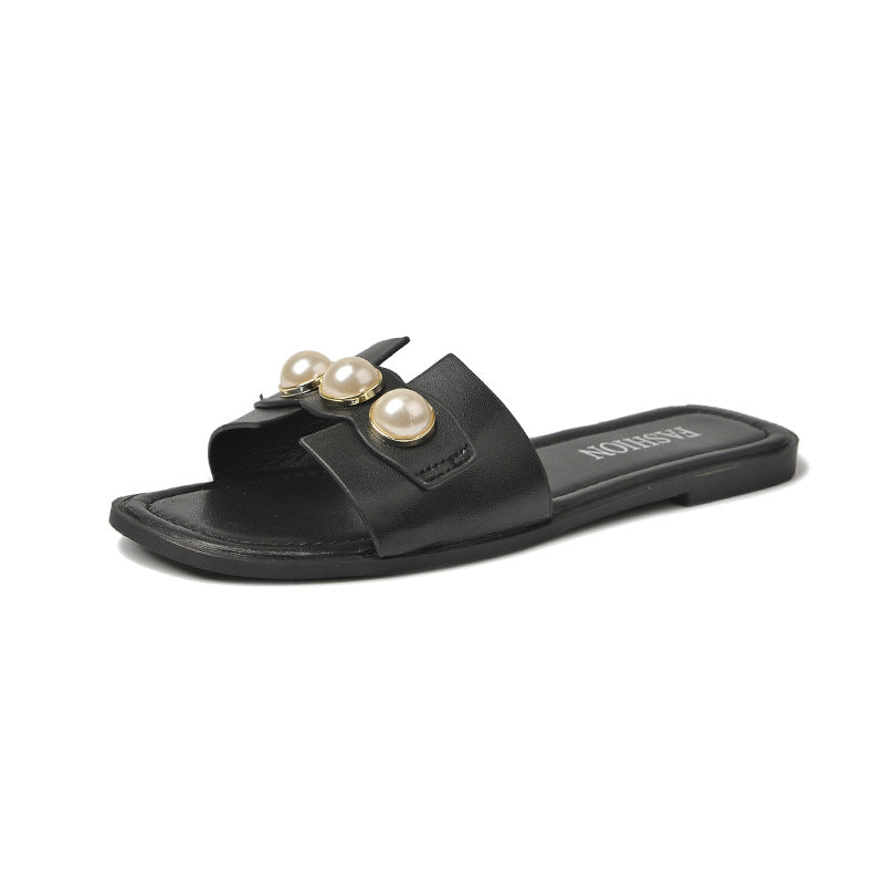 Fashion Ins Tide Flat Heel Beach Sandals