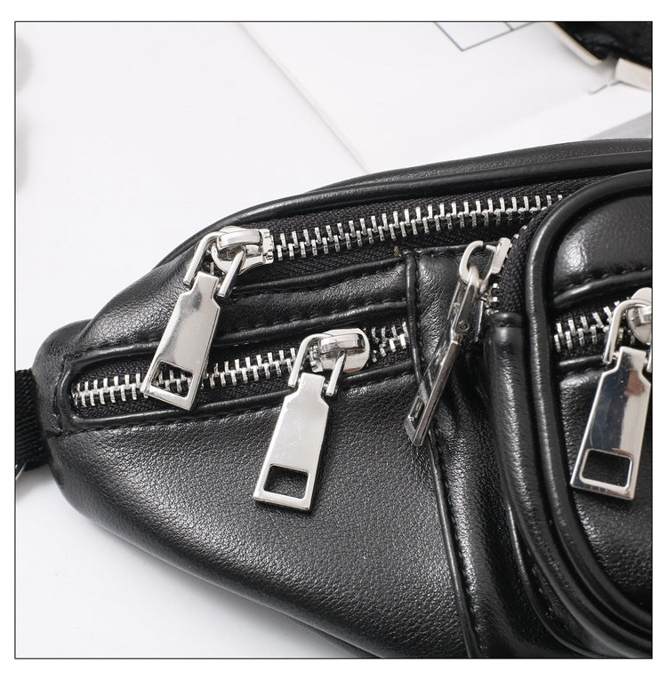 Bag Waist Bag Women's Trendy Ins Bag New Female Bag Trendy Star With The Same Paragraph Net Celebrity Messenger Chest Bag Wild Single Shoulder