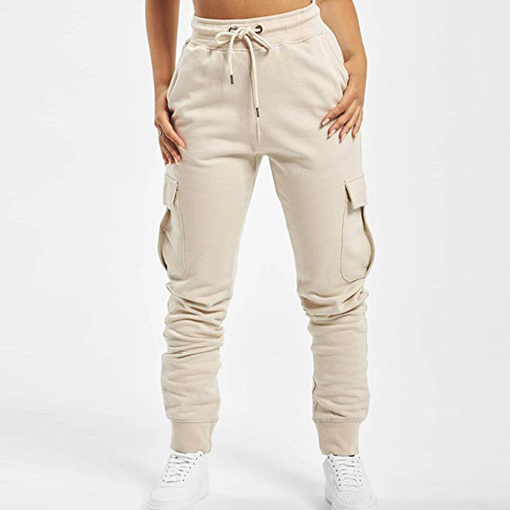 Fleece sweater casual pants