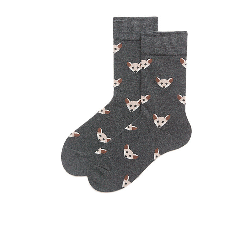 Spring And Autumn Mid-Length Hip-Hop Street Sports Socks