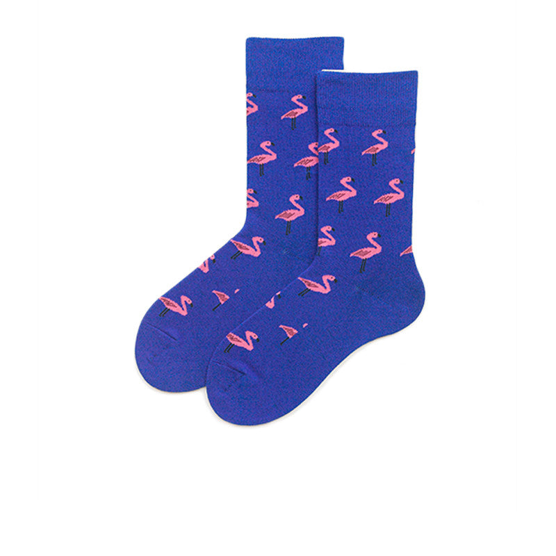 Spring And Autumn Mid-Length Hip-Hop Street Sports Socks