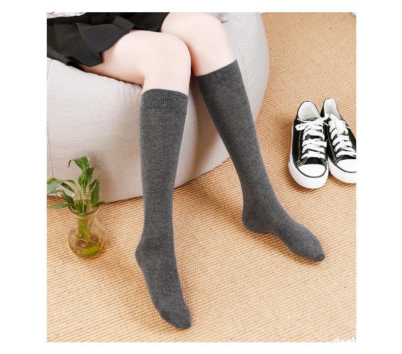 Ladies mid-tube calf piles of pure cotton