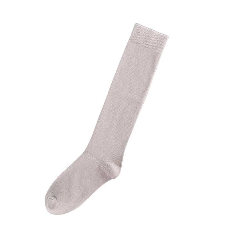 Ladies mid-tube calf piles of pure cotton