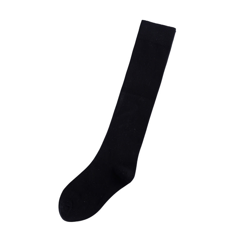 Ladies mid-tube calf piles of pure cotton