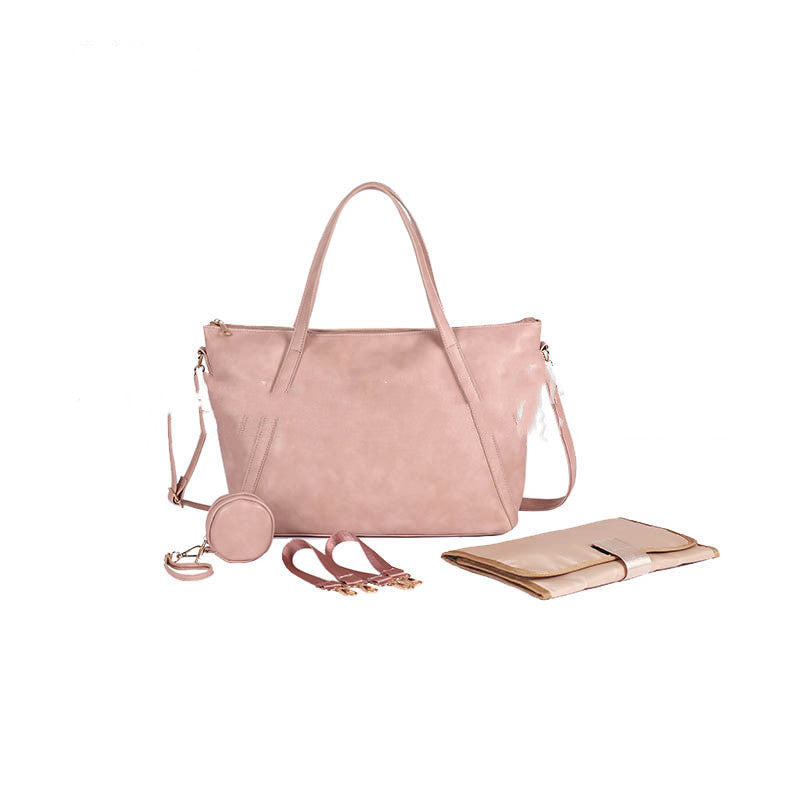 One-Shoulder Diagonal Portable Mummy Bag To Go Out,Convenient Fashion Large-Capacity Baby Bag, Portable Tote Dag