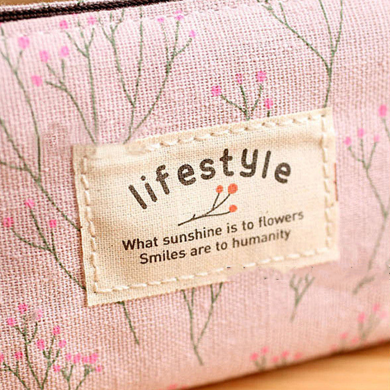 Cartoon Cute Student Stationery Storage Bag