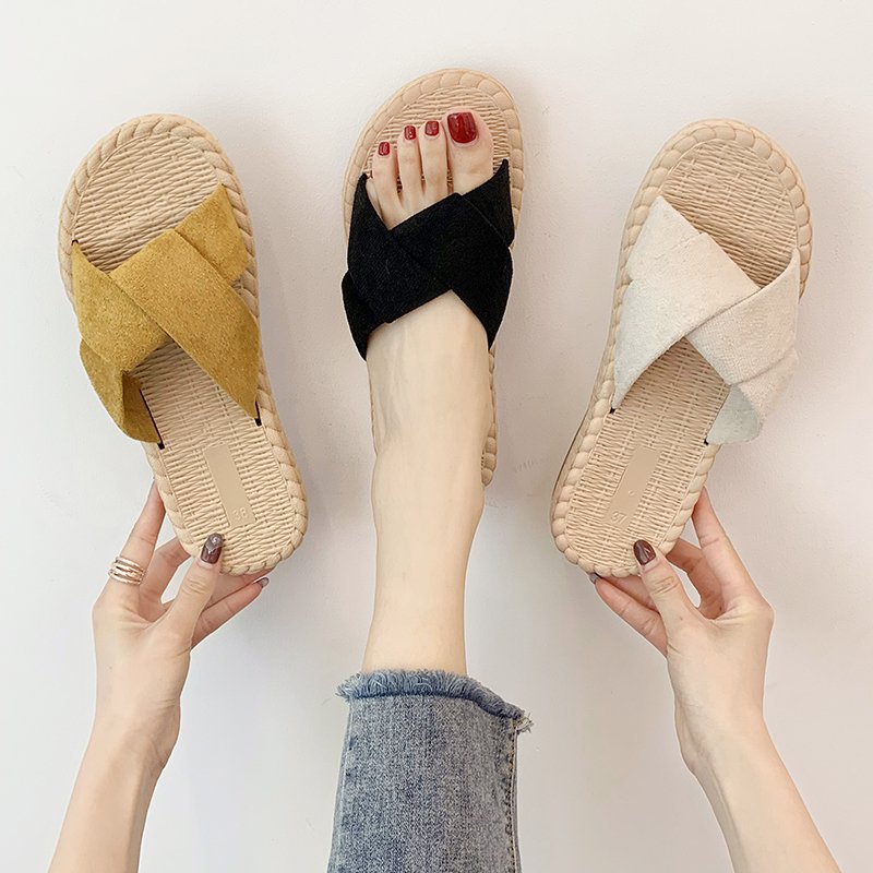 Korean Fashion All-match Sandals And Slippers
