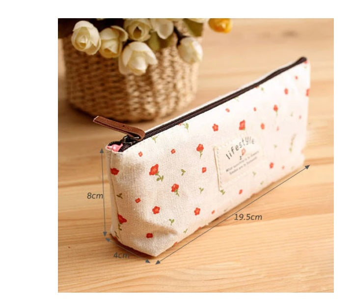 Cartoon Cute Student Stationery Storage Bag
