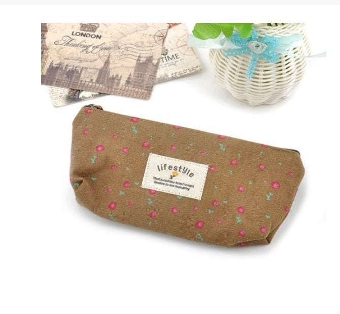 Cartoon Cute Student Stationery Storage Bag