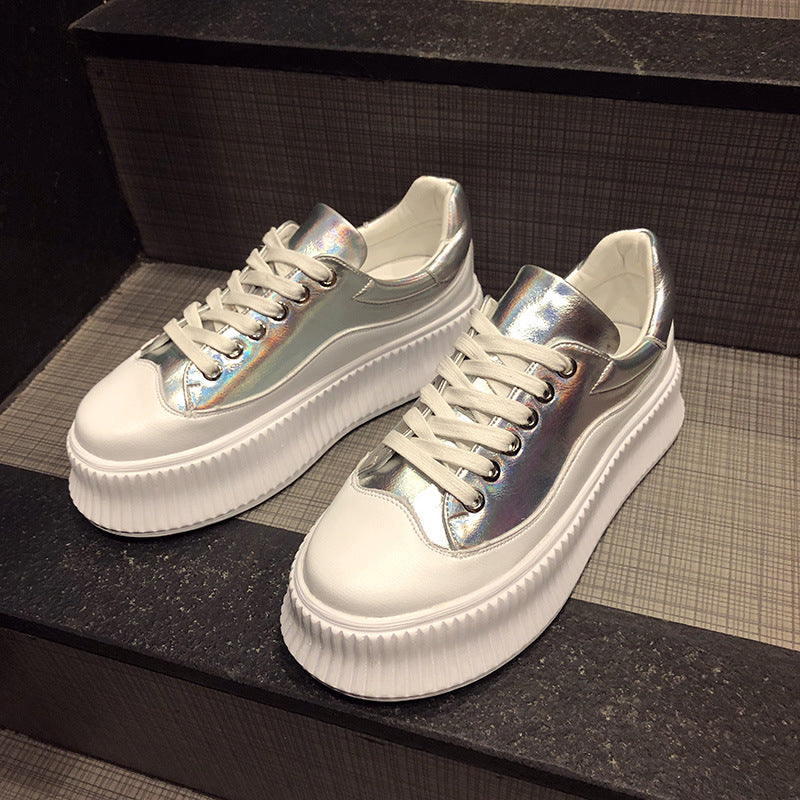All-match Increased Platform Shoes Korean Version Of The Spring