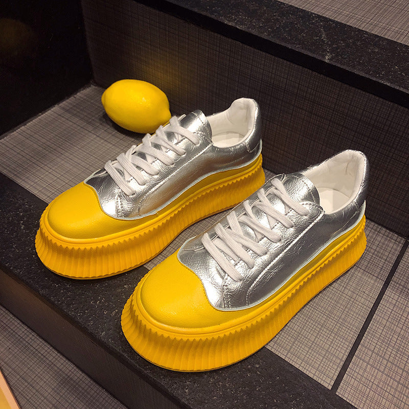 All-match Increased Platform Shoes Korean Version Of The Spring
