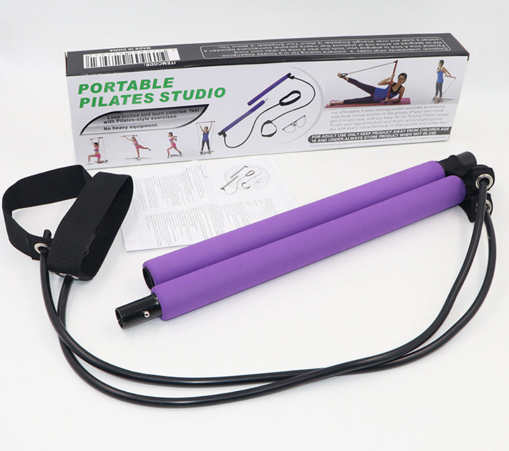 Multifunktionel Pilates Bar Yoga Rally Bar