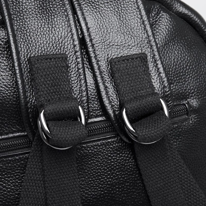 Casual  Pattern Leather Men's Backpack